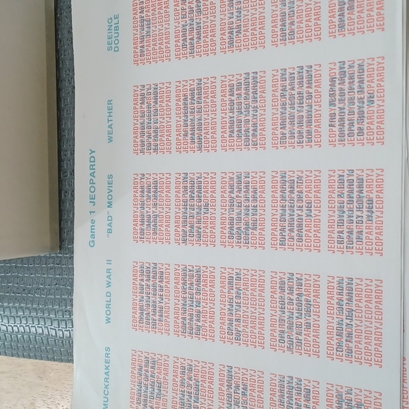 Vintage 1986 jeopardy board game - Picture 5 of 10